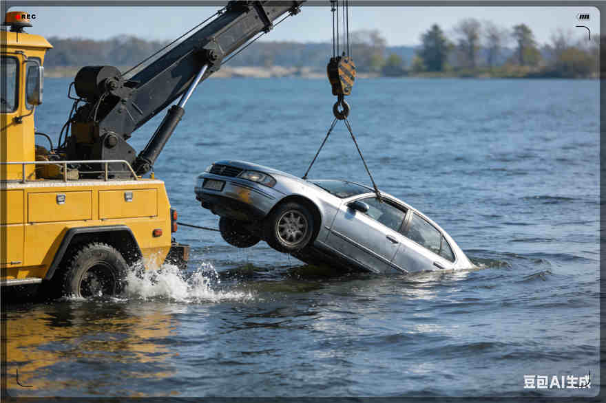 张店区吊车救援电话【案例】